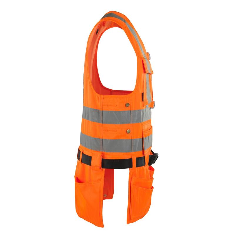 MASCOT® Yorkton chaleco para herramientas, naranja de alta visibilidad