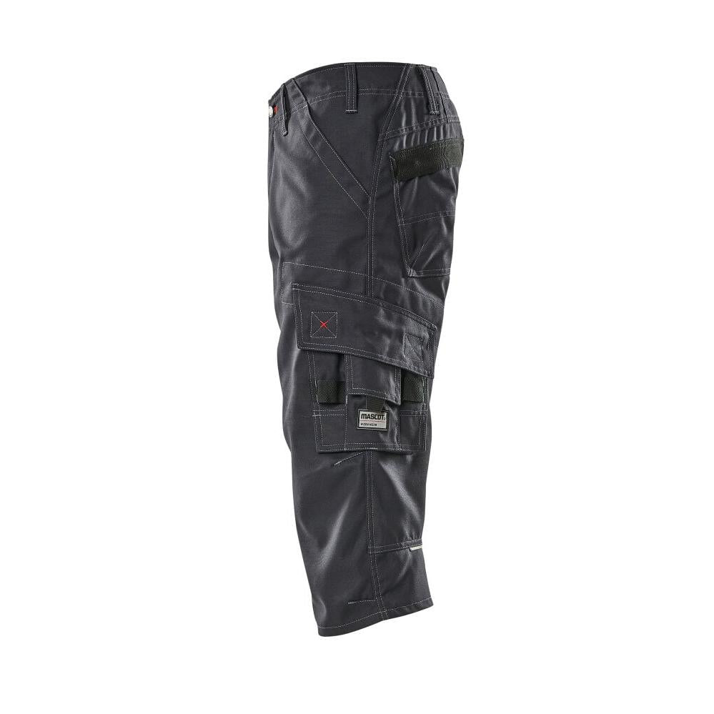 MASCOT® Limnos pantalón tres cuartos, negro-azul