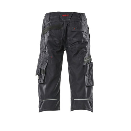 MASCOT® Limnos pantalón tres cuartos, negro-azul