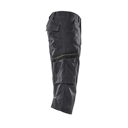 MASCOT® Limnos pantalón tres cuartos, negro-azul