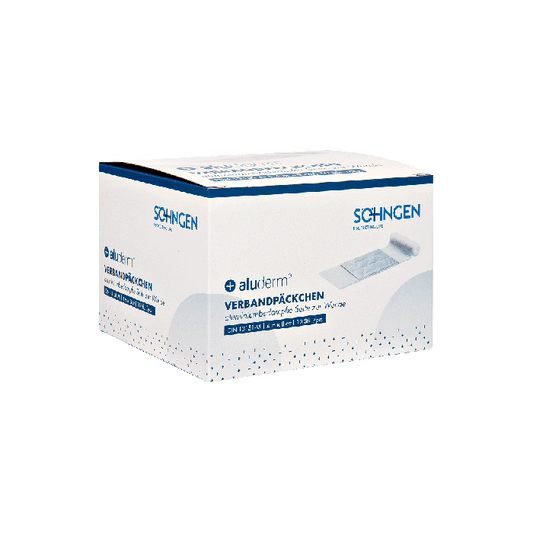 Paquete de vendajes aluderm® medianos, 10 unidades