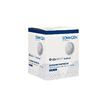 Compresas oftálmicas aluderm® DuOcul, envase de 25 unidades