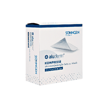 Compresa aluderm®, envase de 25 unidades, 10 x 15 cm