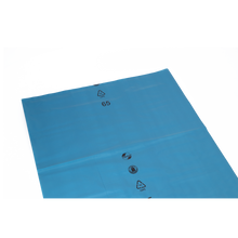 Die blauen DEISS 10045 Müllsäcke (680+420x1620x0,08 mm, 100 Stück) von EMIL DEISS KG sind aus LDPE mit Recycling-Symbol und Zahl 65 - professionell, zuverlässig und in praktischer Kartonverpackung erhältlich.
