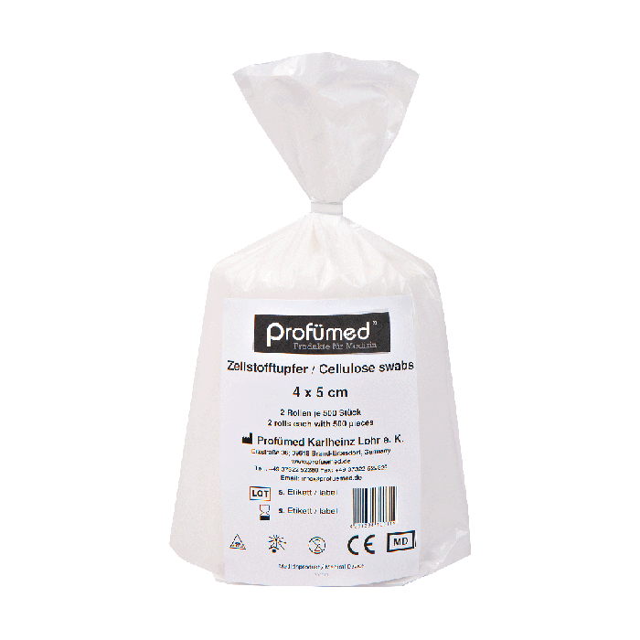 Pulp Swab Pack, Includes 2 Rolls