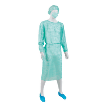 Kit de ropa de protección desechable, talla pequeña, con bata