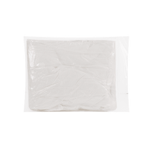 Disposable protective gown with sleeves, PE, white, width 80 cm