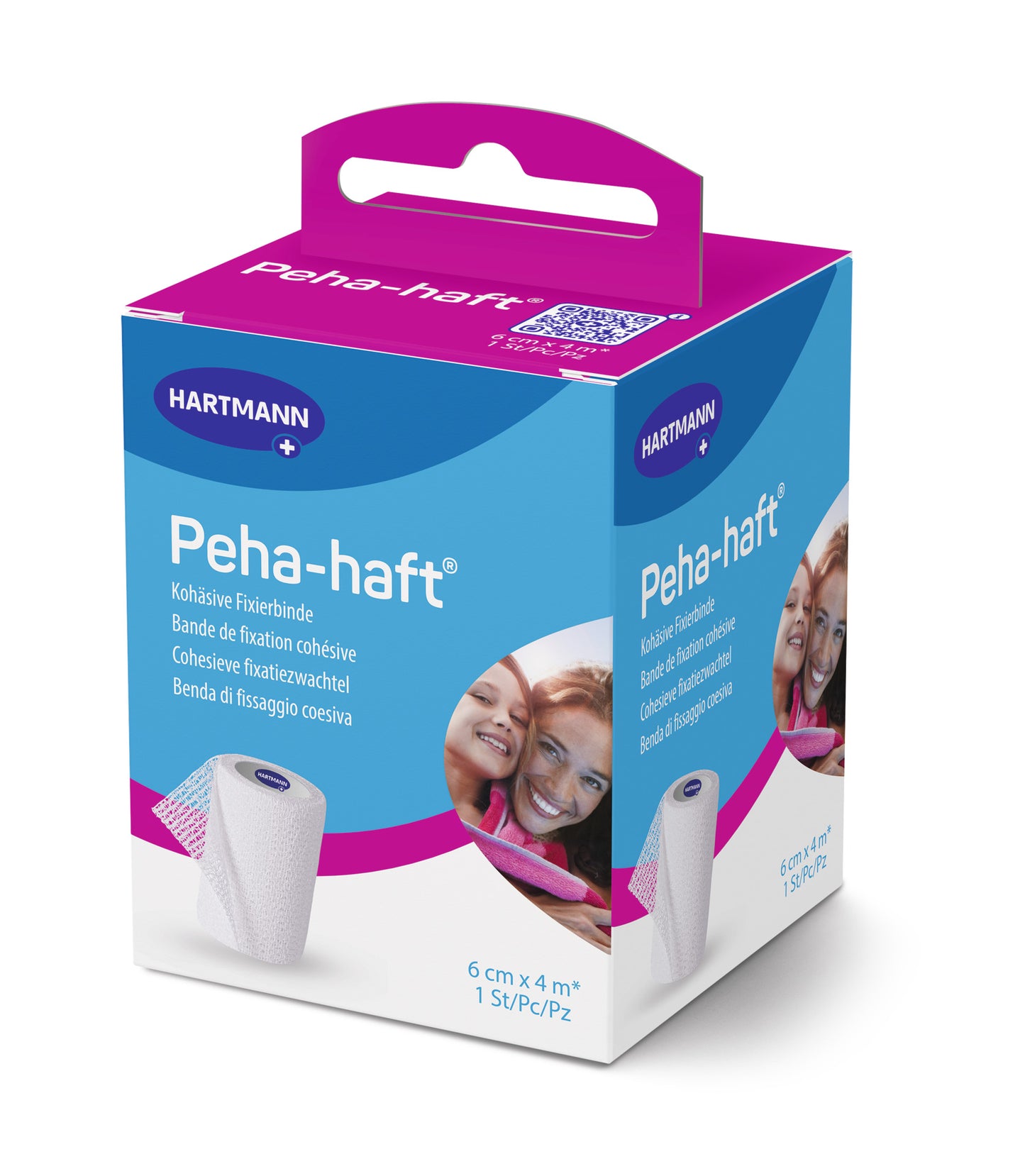 Hartmann Peha-haft 6cm x 4m P1 DE, FR, NL, IT | Pack (1 piece)