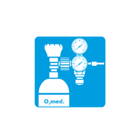 Single pictogram, 33 x 33 mm: Oxygen
