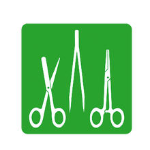Pictograma individual de 80 x 80 mm: instrumentos