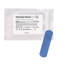 Juego de recambio de tiras detectables de 2,0 x 7,2 cm, 40 unidades cada uno