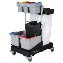 Carro de limpieza Numatic ProCar 4G Negro | Paquete (1 pieza)