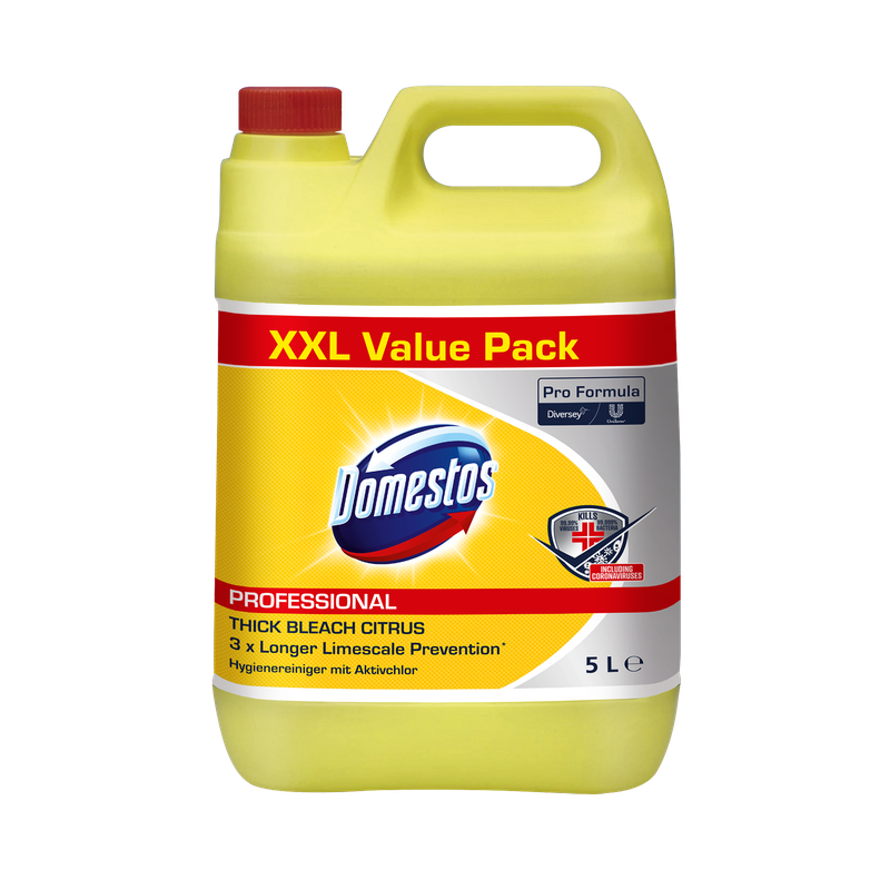 Domestos Pro Formula Citrus Fresh, hygienerens med sitrusfriskhet