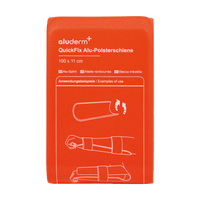 Riel de aluminio QuickFix para tapicería, grande, 100 x 11 cm