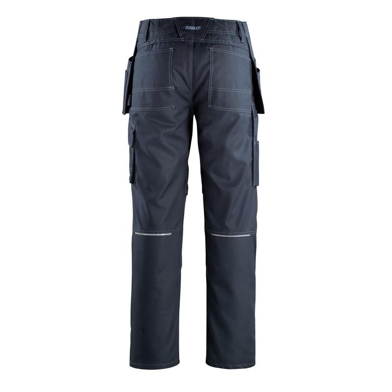 MASCOT® Springfield pantalón artesanal, negro-azul