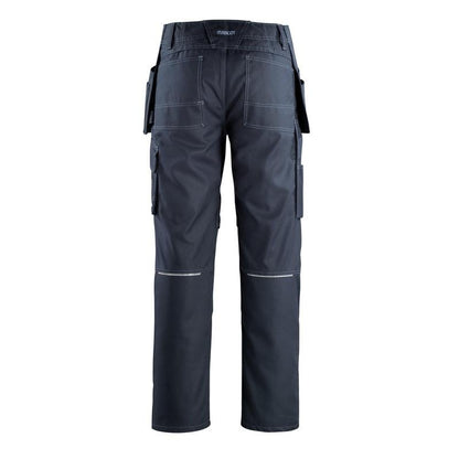 MASCOT® Springfield pantalón artesanal, negro-azul