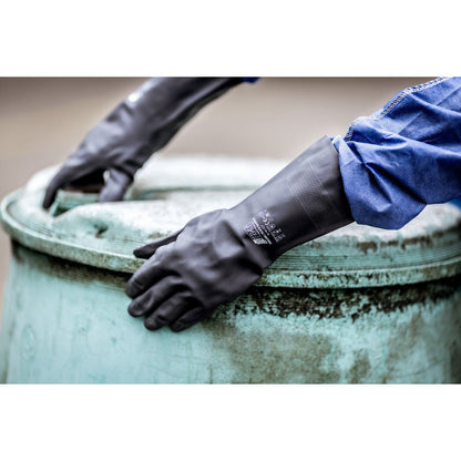 NITRAS BLACK BARRIER, guantes de protección química, negro