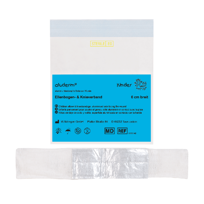 aluderm® Kinder-Ellenbogen-& Knieverband 6 cm