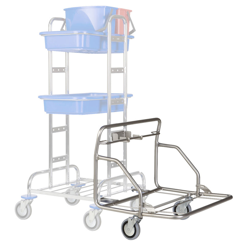 VERMOP festesett for våtmopp. Twixter/F1, forkrommet, 59 x 53 x 53 cm