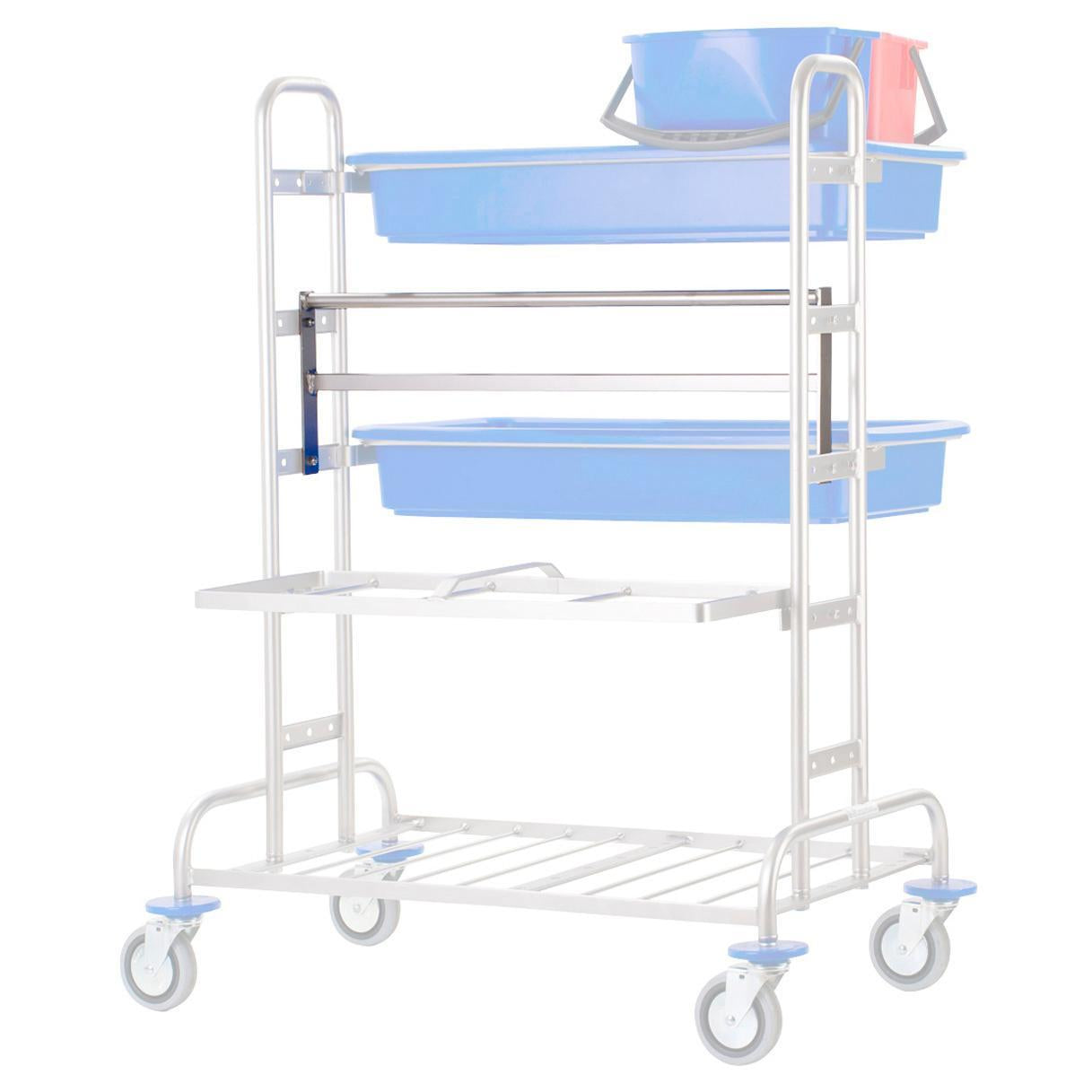 Portaprensa VERMOP II, cromado, 66x3x21 cm