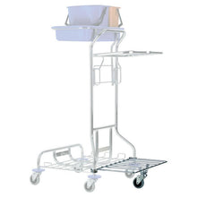 VERMOP estante de almacenamiento con rueda 75 mm, 66 x 30 x 16 cm