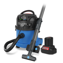 Dispositivo de extracción por pulverización a batería Numatic CTB370NX/1 X-Tract, azul, juego de accesorios CTX170 | Paquete (1 pieza)