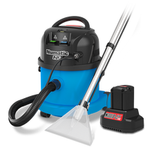 Dispositivo de extracción por pulverización a batería Numatic CTB370NX/1 Alfombra, azul, juego de accesorios A40B(B) | Paquete (1 pieza)