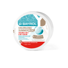 BAYROL Chlorilong Summer Bloc 0,5 kg 6-i-1 bassengpleie for krystallklart vann