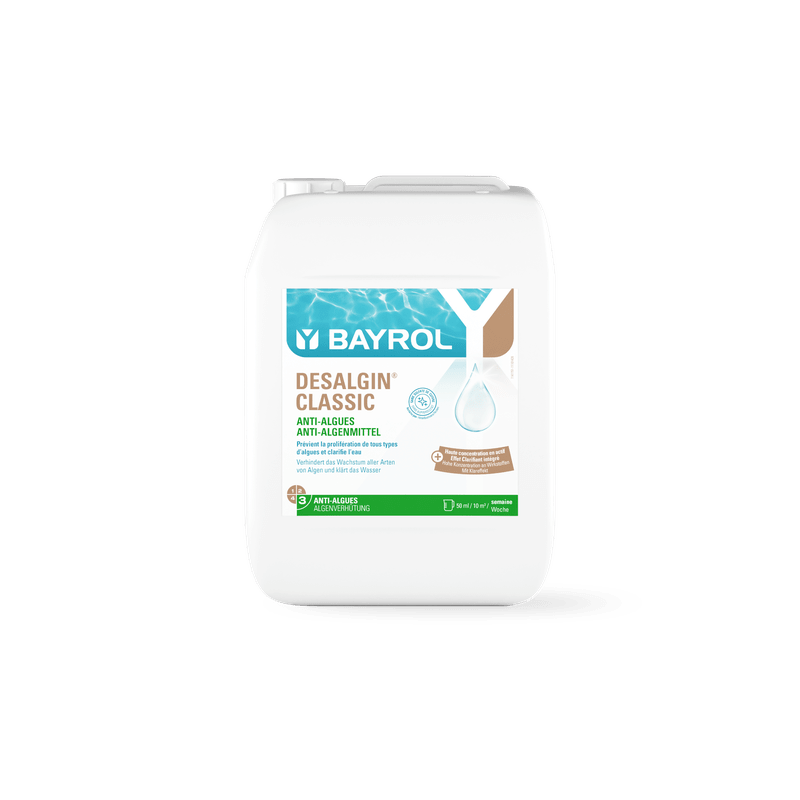 BAYROL Desalgin® CLASSIC flytende algicidkonsentrat mot alle typer alger