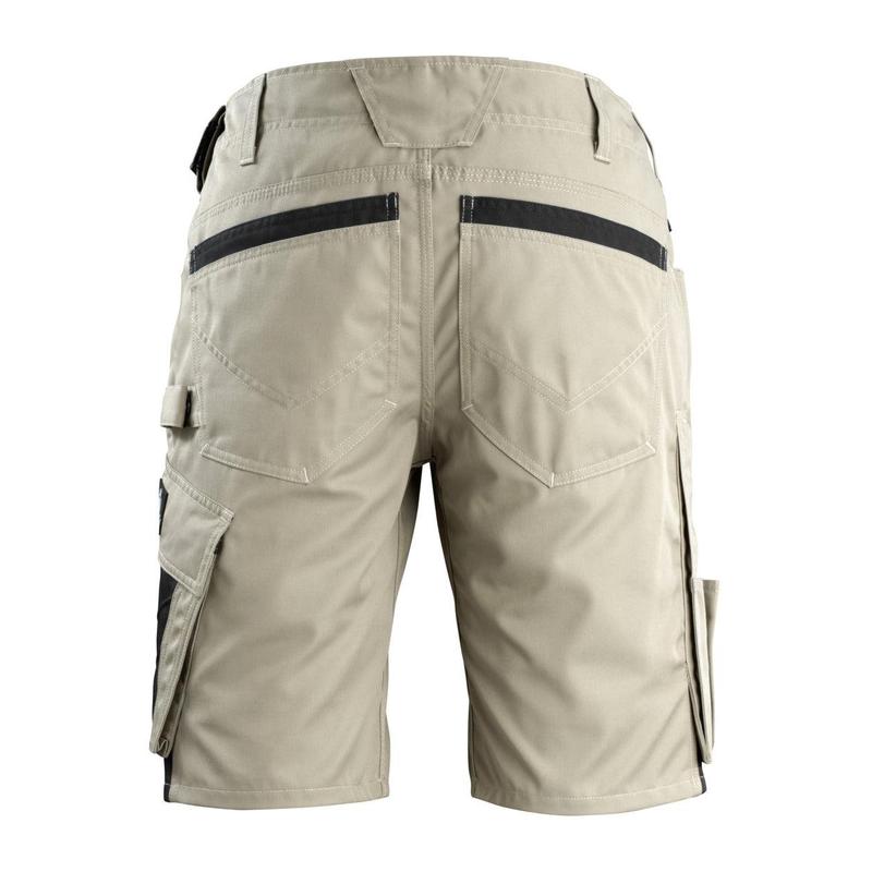 MASCOT® Stuttgart shorts, light khaki/black