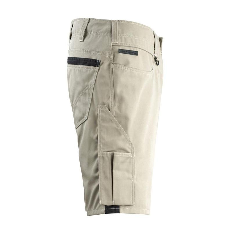 MASCOT® Stuttgart shorts, light khaki/black