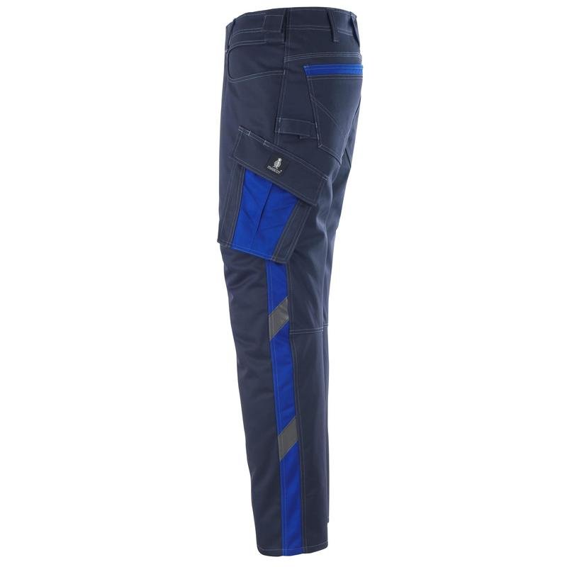 MASCOT® Pantalón Dortmund, negro azul/azul maíz