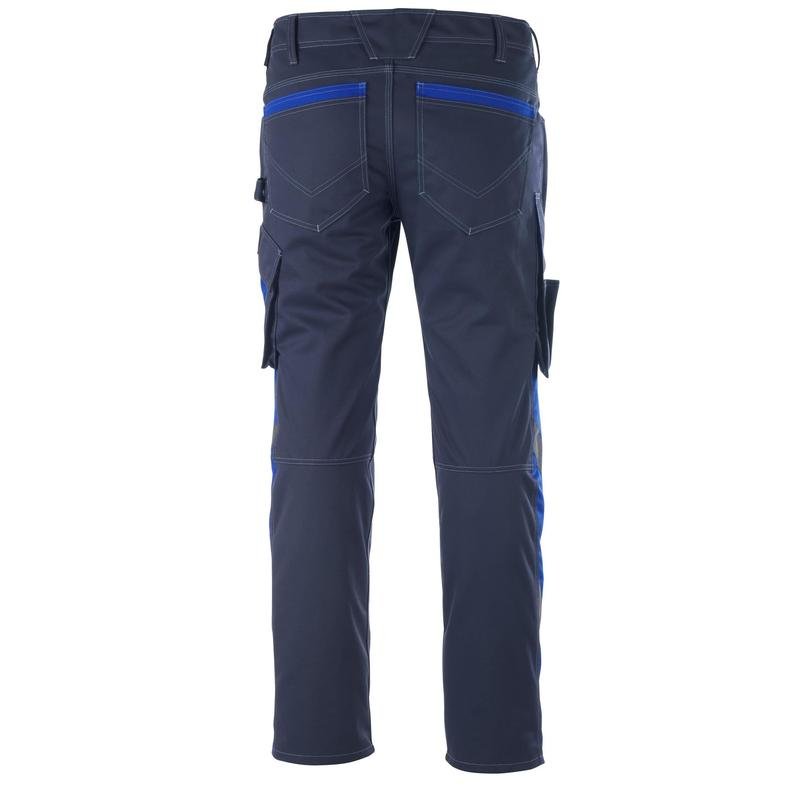 MASCOT® Pantalón Dortmund, negro azul/azul maíz