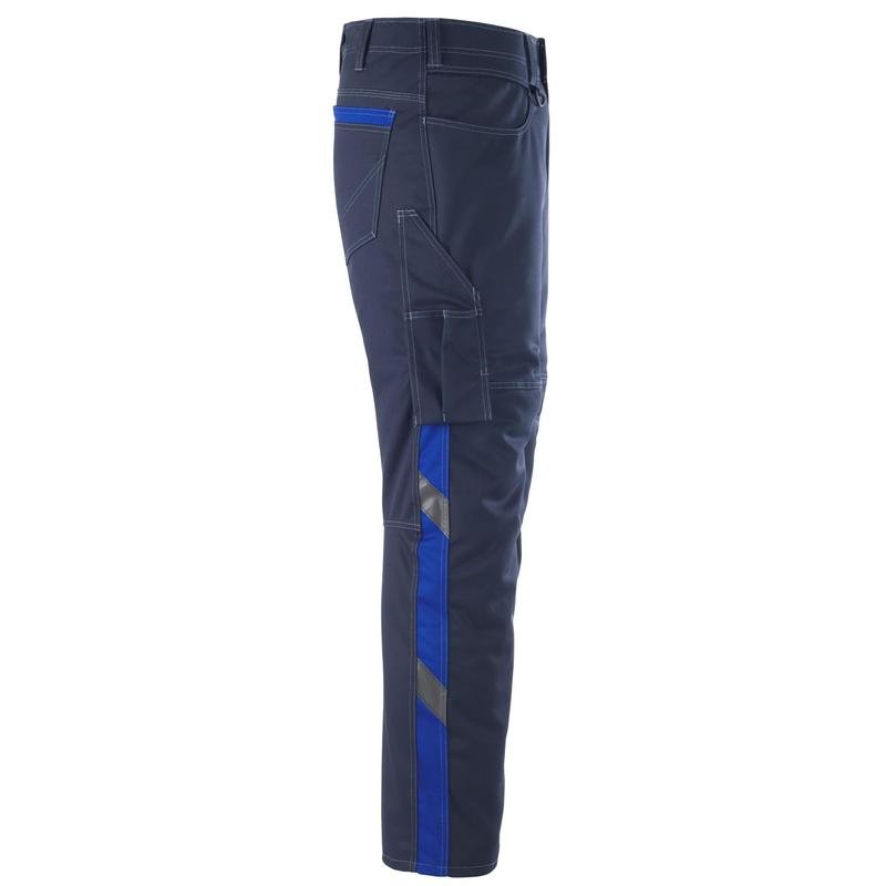 MASCOT® Pantalón Dortmund, negro azul/azul maíz