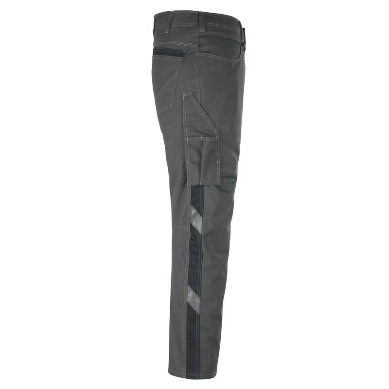 MASCOT® Dortmund trousers, dark anthracite/black