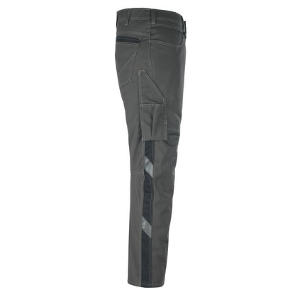 MASCOT® Dortmund trousers, dark anthracite/black