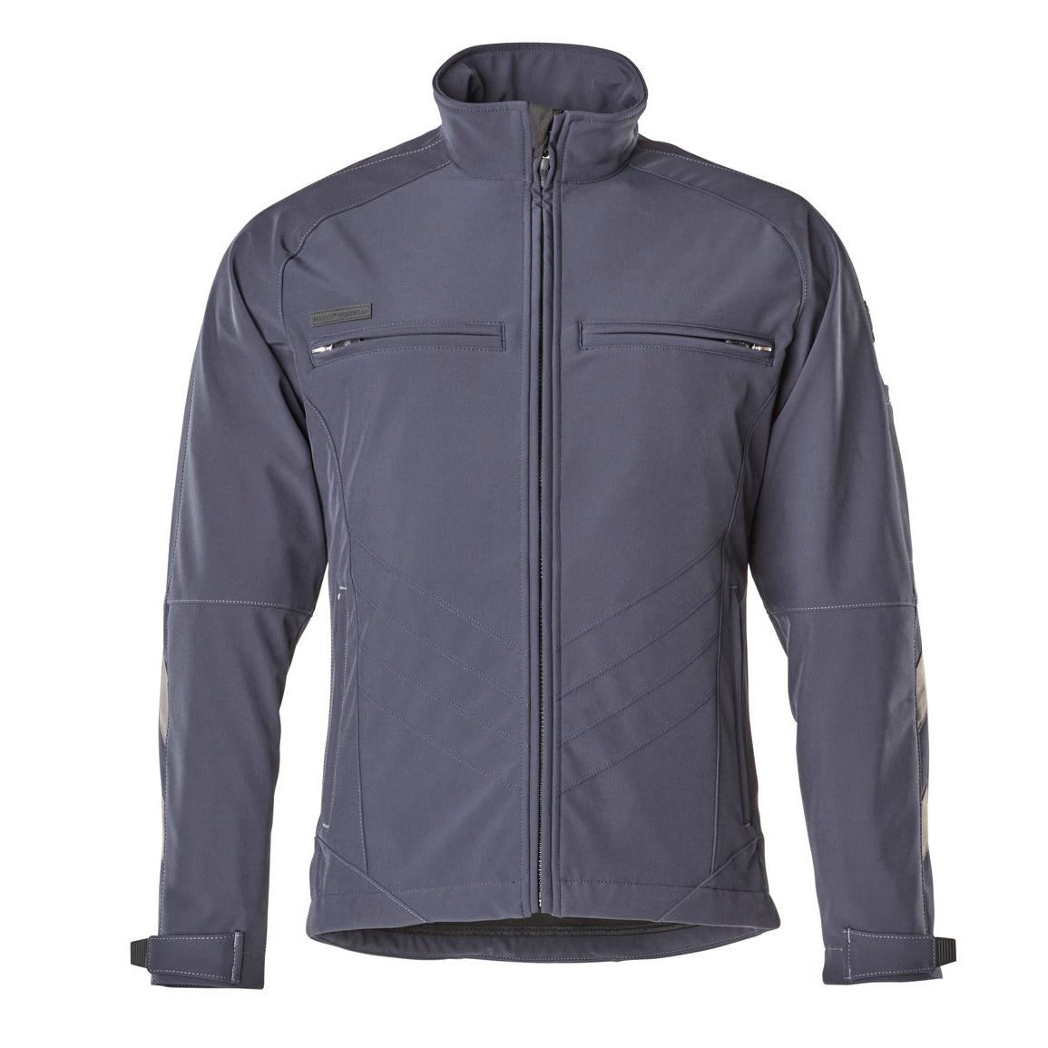 MASCOT® Dresden Soft Shell Jacket, negro-azul