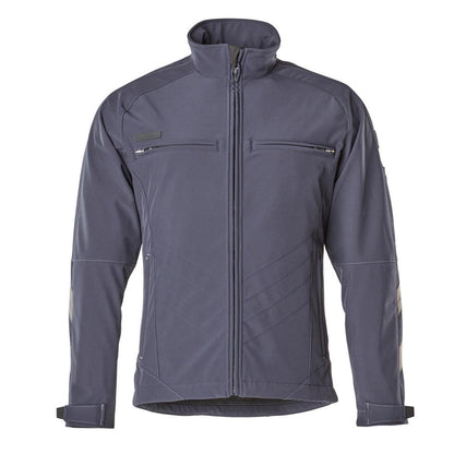 MASCOT® Dresden Soft Shell Jacket, negro-azul