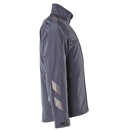 MASCOT® Dresden Soft Shell Jacket, negro-azul