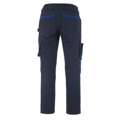 MASCOT® Erlangen trousers, black blue/corn blue
