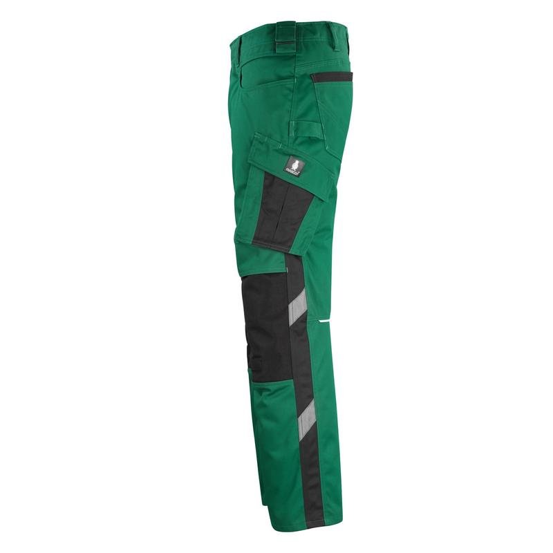 MASCOT® Erlangen pantalones, verde/negro