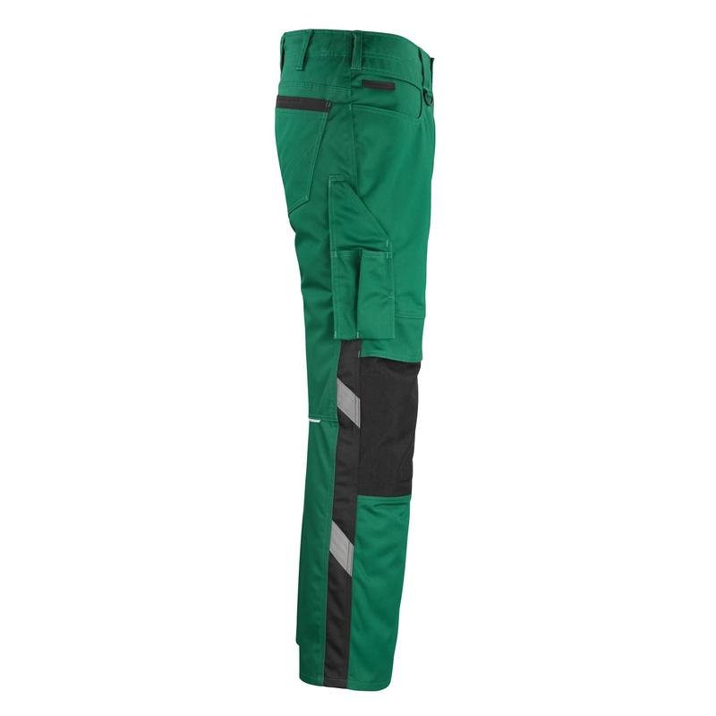 MASCOT® Erlangen pantalones, verde/negro