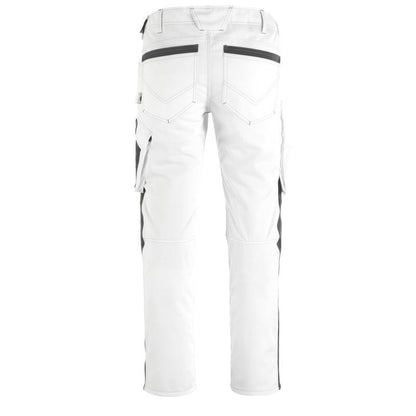 MASCOT® Erlangen trousers, white/dark anthracite