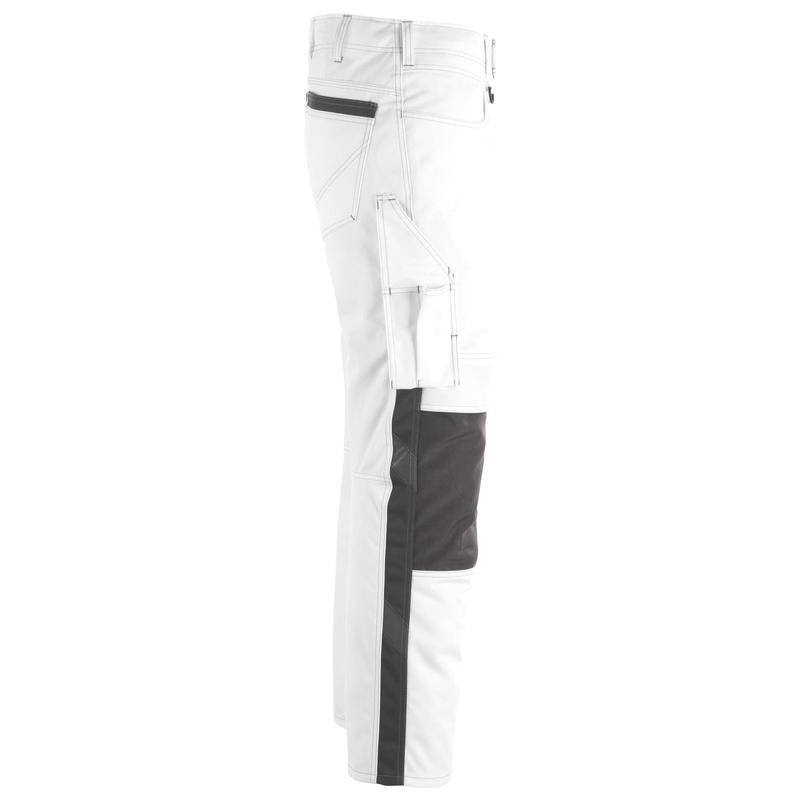 MASCOT® Erlangen trousers, white/dark anthracite