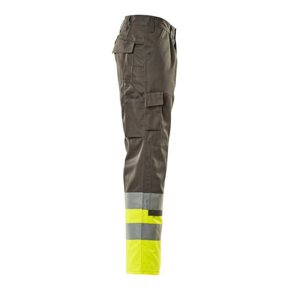 MASCOT® Patos trousers, anthracite/hi-vis yellow