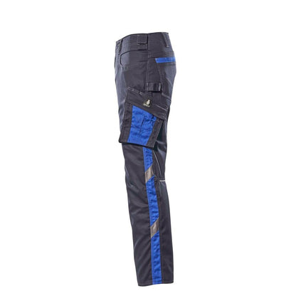 MASCOT® Pantalón Oldenburg, negro azul/azul maíz