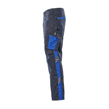 MASCOT® Pantalón Mannheim, negro azul/azul maíz