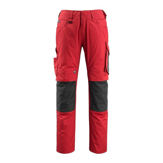 MASCOT® Pantalón Mannheim, rojo/negro