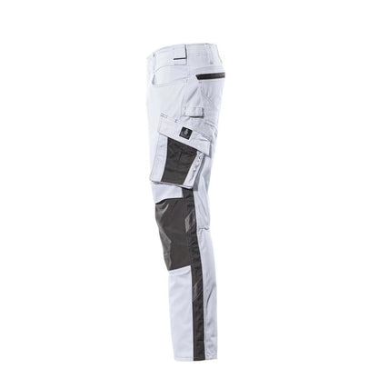 Pantalón MASCOT® Mannheim, blanco/antracita oscuro