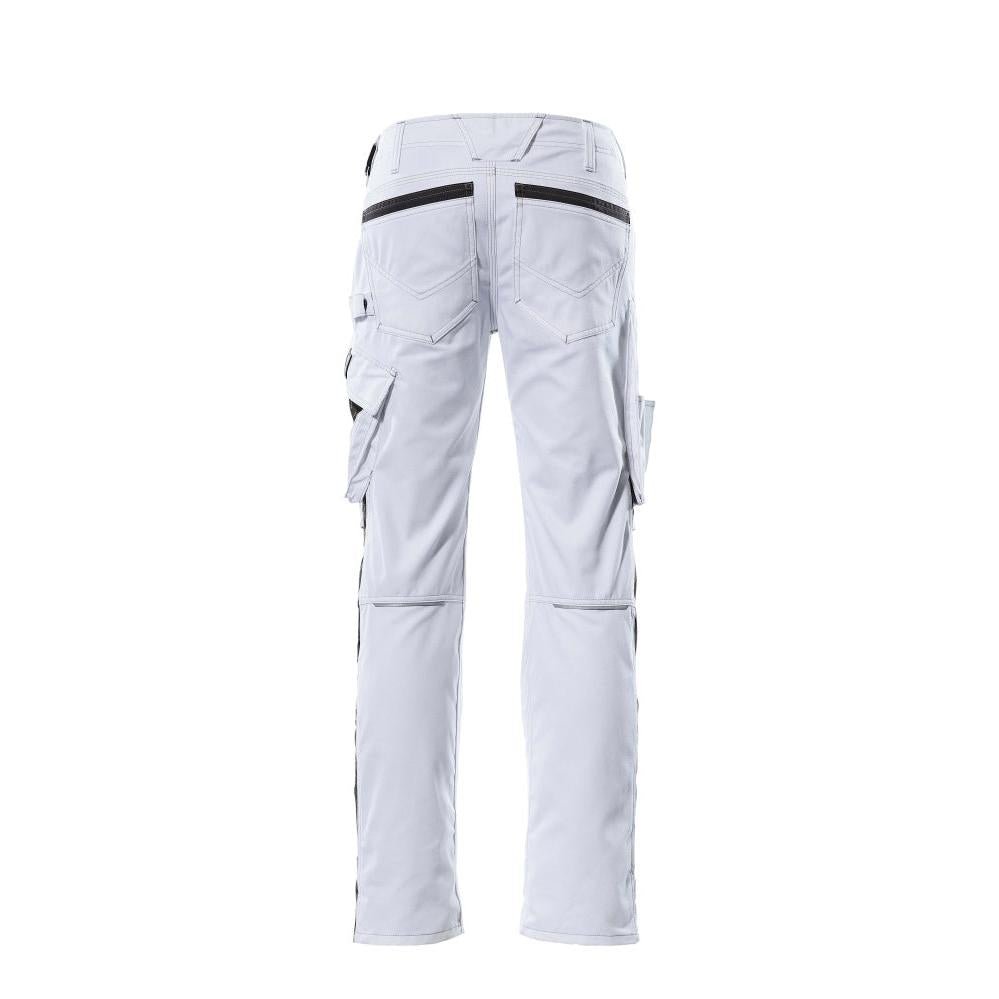 Pantalón MASCOT® Mannheim, blanco/antracita oscuro